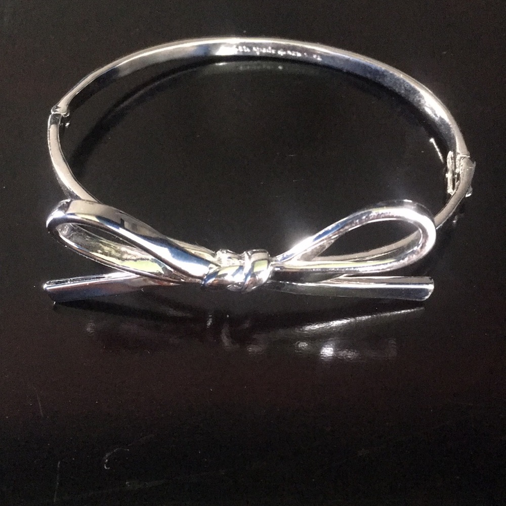 Kate spade silver bow bracelet
